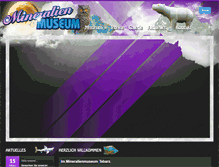 Tablet Screenshot of mineralienmuseum-tabarz.de